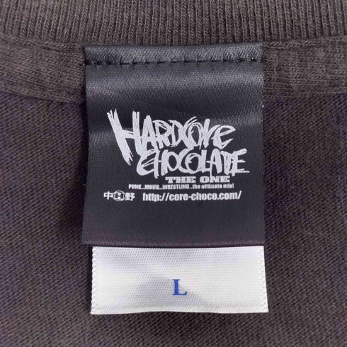 ハードコアチョコレート HARDCORE CHOCOLATE フロントプリントTシャツ メンズ JPN:L
