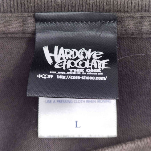 ハードコアチョコレート HARDCORE CHOCOLATE フロントプリントTシャツ メンズ JPN:L