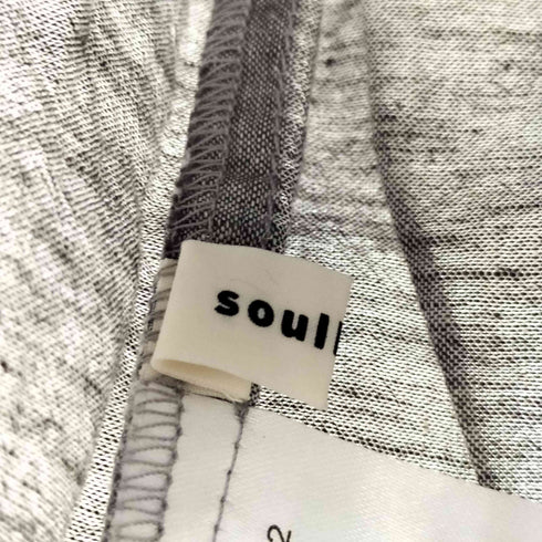 ソウルベリー soulberry ふくろうと月 フリル袖のブラウス レディース LL