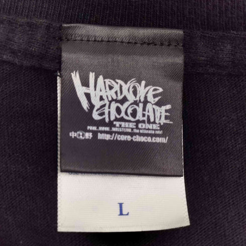 ハードコアチョコレート HARDCORE CHOCOLATE フロントプリントTシャツ メンズ JPN:L