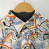 トミーヒルフィガー TOMMY HILFIGER 総柄 s/s BDシャツ メンズ import:L