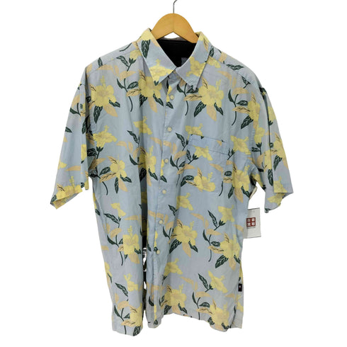 トミーヒルフィガー TOMMY HILFIGER フラワープリント s/s シャツ メンズ import:XL