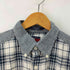トミーヒルフィガー TOMMY HILFIGER クレイジーパターン リネンコットン s/s BDシャツ メンズ import:L