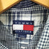 トミーヒルフィガー TOMMY HILFIGER クレイジーパターン リネンコットン s/s BDシャツ メンズ import:L