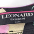 レオナール LEONARD 総柄 Vネック半袖カットソー レディース