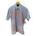 トミーヒルフィガー TOMMY HILFIGER クレイジーパターン s/s BDシャツ メンズ import:L