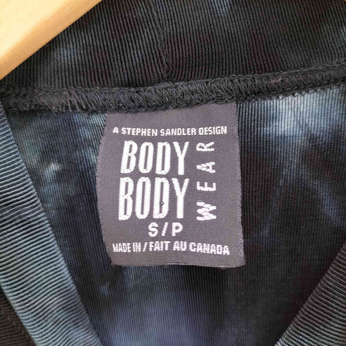 body body wear マーブル柄シースルートップス パワーネット y2k archive レディース JPN:S