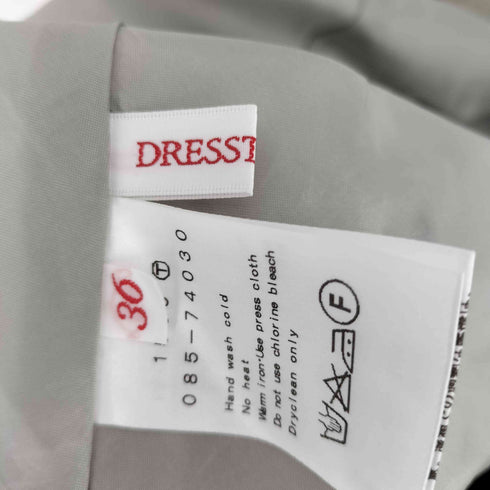 ドレステリア DRESSTERIOR 22SS バイアスナロースカート レディース JPN:36