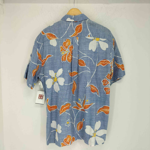 トミーヒルフィガー TOMMY HILFIGER フラワープリント s/s シャツ メンズ import:M