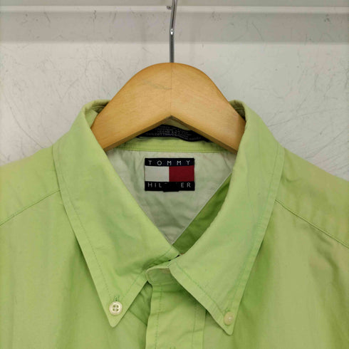 トミーヒルフィガー TOMMY HILFIGER s/s BDシャツ メンズ import:XL