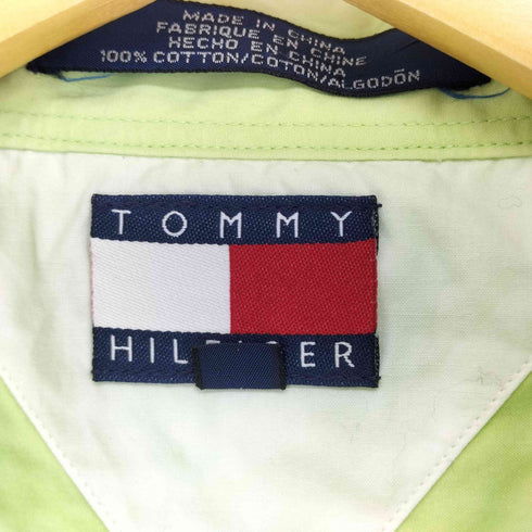 トミーヒルフィガー TOMMY HILFIGER s/s BDシャツ メンズ import:XL