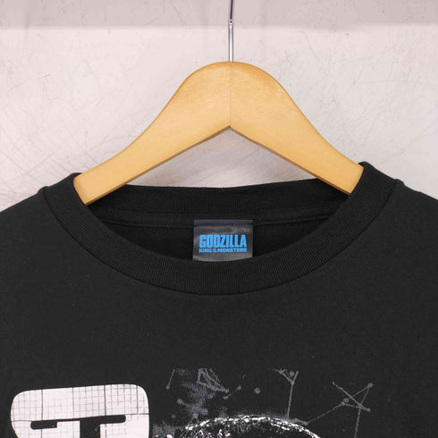特撮プリント 怪獣 クルーネックTシャツ メンズ JPN:L