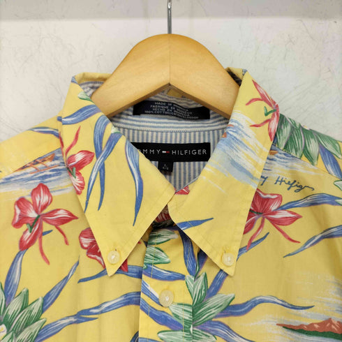 トミーヒルフィガー TOMMY HILFIGER アロハシャツ メンズ import:L