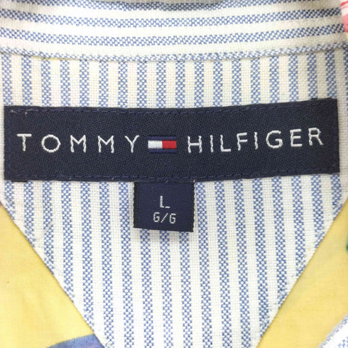 トミーヒルフィガー TOMMY HILFIGER アロハシャツ メンズ import:L