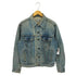 リーバイス Levis 80s USA製 70506-0214 4th型 ボタン裏743 不均等V スモールe デニムトラッカージャケット メンズ 42R