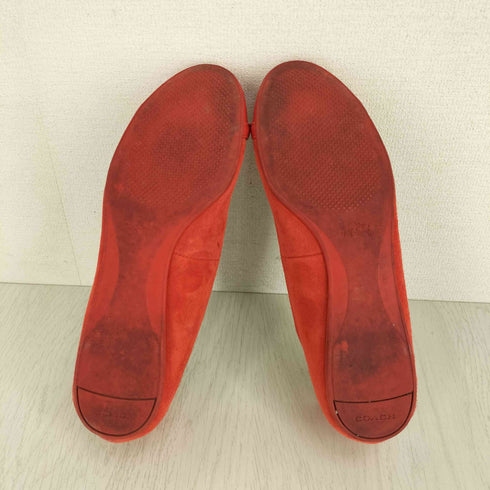 コーチ COACH LEILA BALLET SUEDE フラットパンプス レディース JPN:23.5