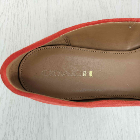 コーチ COACH LEILA BALLET SUEDE フラットパンプス レディース JPN:23.5