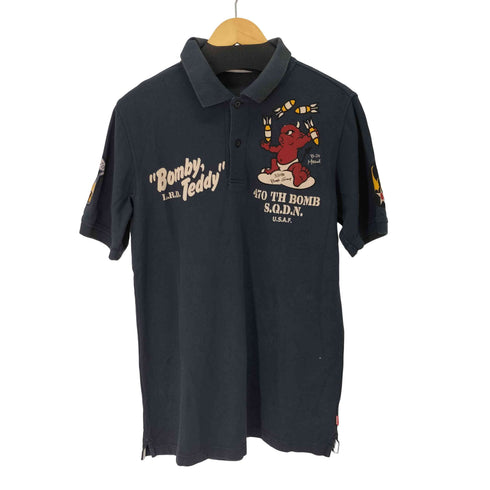 テッドカンパニー TED COMPANY 470 th bomb ポロシャツ メンズ JPN:L