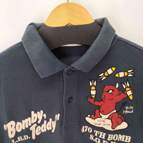テッドカンパニー TED COMPANY 470 th bomb ポロシャツ メンズ JPN:L