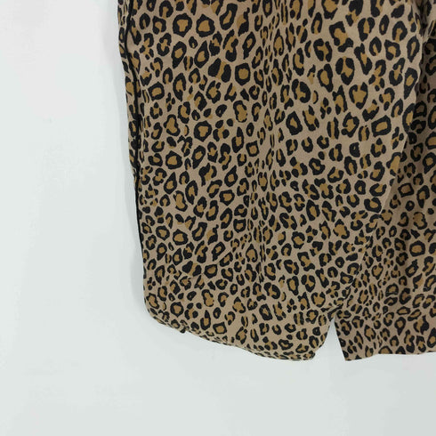メドモアゼル MES DEMOISELLES レオパード柄 ベルテッド ワイドパンツ レディース EUR:36