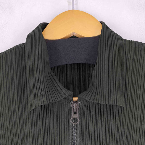 プリーツプリーズイッセイミヤケ PLEATS PLEASE ISSEY MIYAKE 98SS ジップアッププリーツベスト レディース JPN:3