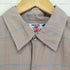 サノバチーズ SON OF THE CHEESE 20SS シルク混 チェック柄 キャッツアイボタン L/S シャツ メンズ JPN:M