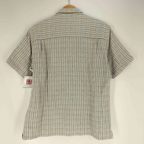 コロンビアスポーツウェア Columbia Sportswear 90s コットン 半袖チェックシャツ メンズ import:S