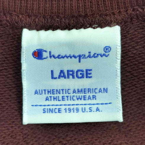 チャンピオン Champion ワンポイントロゴ クルーネックスウェットシャツ メンズ JPN:L
