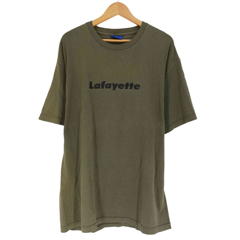 ラファイエット Lafayette ロゴプリント クルーネックTシャツ メンズ JPN:XL