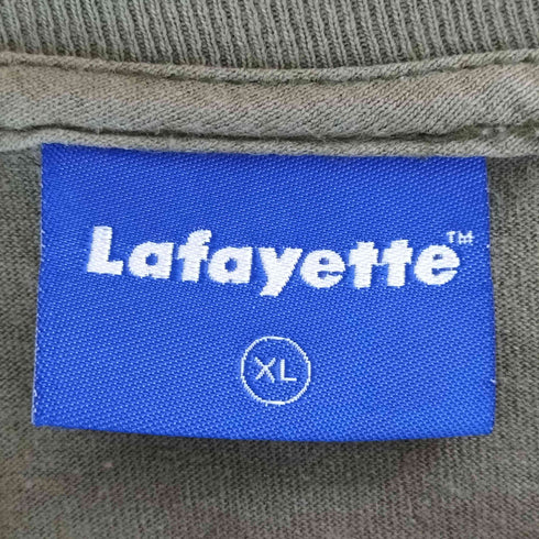 ラファイエット Lafayette ロゴプリント クルーネックTシャツ メンズ JPN:XL