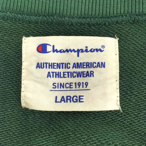 チャンピオン Champion ロゴ刺繍 クルーネックスウェットシャツ メンズ JPN:L