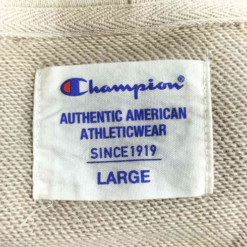 チャンピオン Champion ロゴプリント プルオーバーパーカー メンズ JPN:L