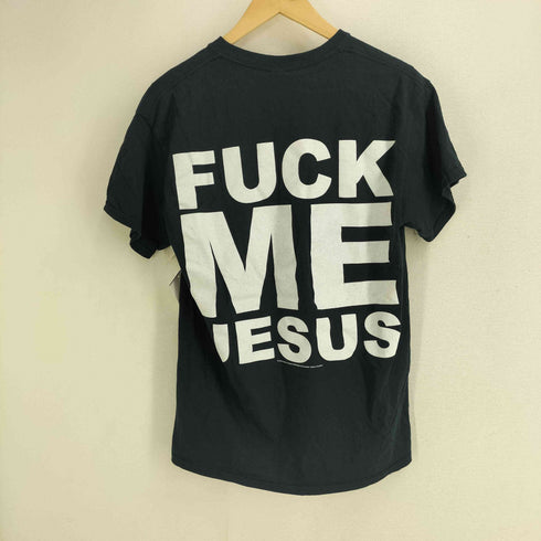 ギルダン GILDAN 00S FUCK ME JESUS 両面 プリント Tシャツ コピーライト2006 メンズ import:M