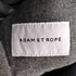 アダムエロペ Adam et Rope デニム カラーレス ルーズ ジャケット メンズ import:L
