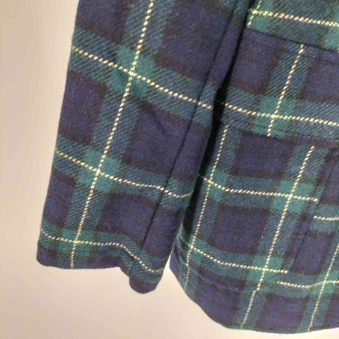 ビームスプラス BEAMS+ ウールタータンチェック シャツジャケット メンズ JPN:M