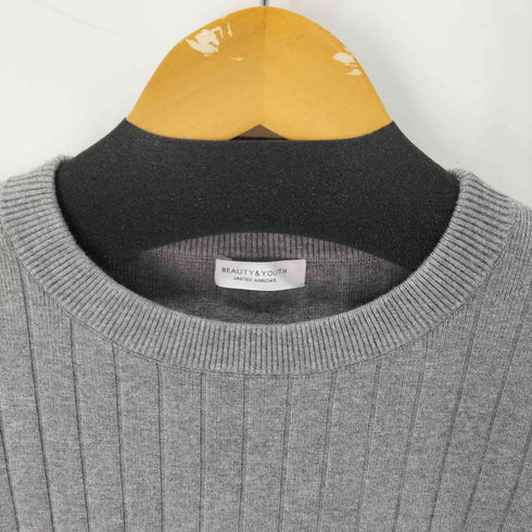 ビューティーアンドユースユナイテッドアローズ BEAUTY & YOUTH UNITED ARROWS ワイドリブクルーネックニットプルオーバー レディース