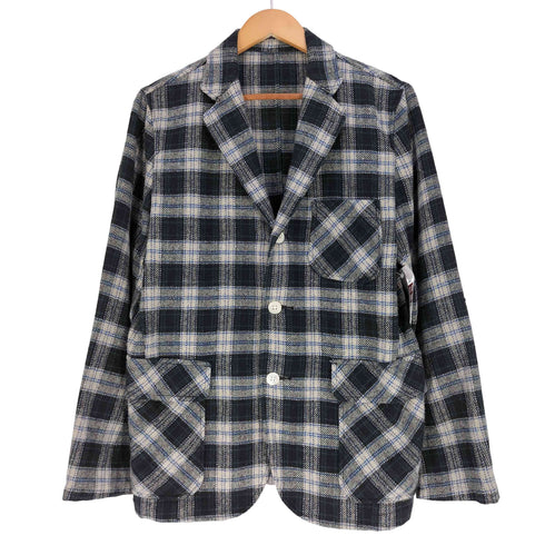 ビームスプラス BEAMS+ ウールタータンチェック シャツジャケット メンズ JPN:M