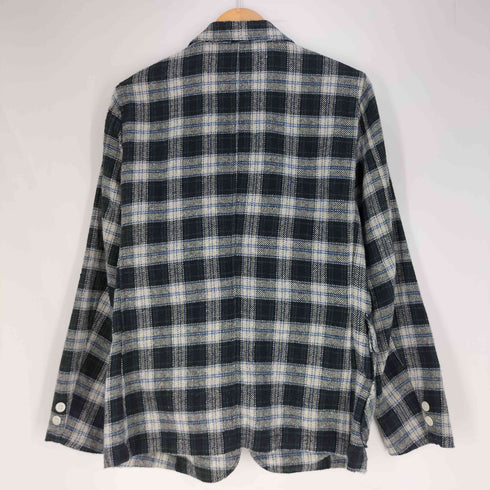 ビームスプラス BEAMS+ ウールタータンチェック シャツジャケット メンズ JPN:M