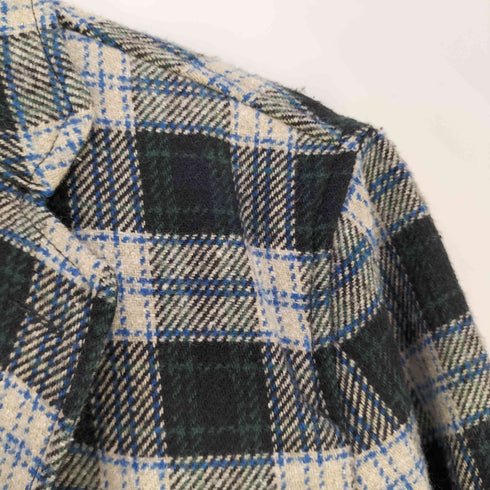 ビームスプラス BEAMS+ ウールタータンチェック シャツジャケット メンズ JPN:M