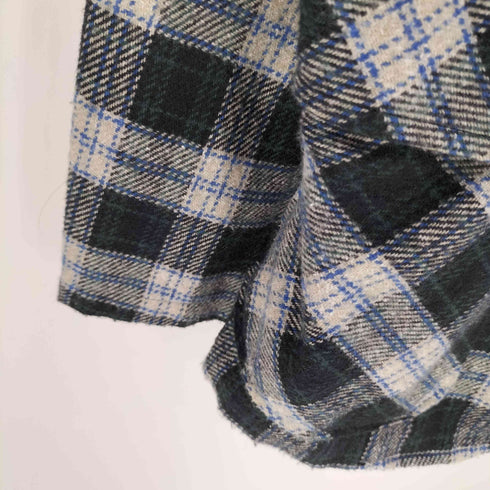 ビームスプラス BEAMS+ ウールタータンチェック シャツジャケット メンズ JPN:M