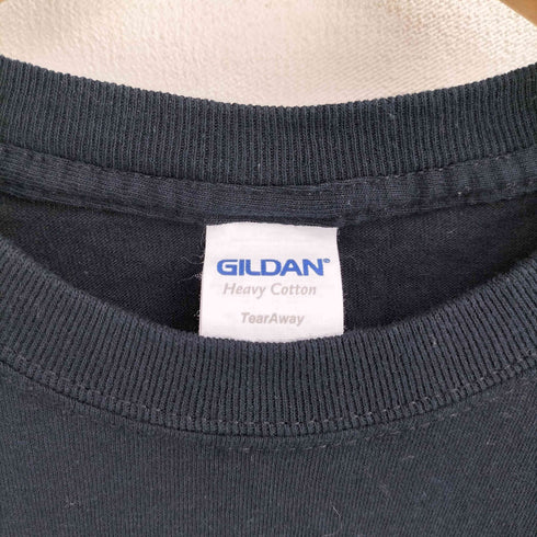 ギルダン GILDAN 両面プリント クルーネック Tシャツ メンズ import:M