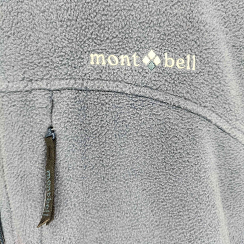 モンベル mont bell CLIMAPLUS フリースジップベスト メンズ XL