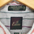 AT EASE マルチストライプコットン半袖シャツ メンズ 2XL