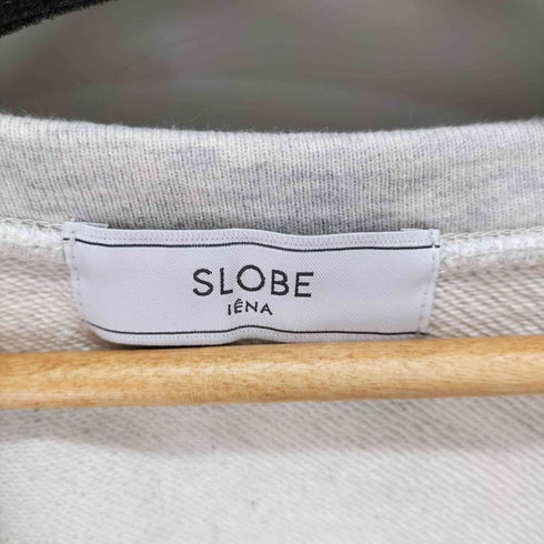 スローブイエナ SLOBE IENA Vネックスウェットプルオーバー レディース