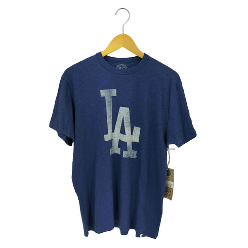 フォーティセブンブランド 47 BRAND クラックデザイン LA プリント クルーネック 半袖Tシャツ カットソー メンズ MEDIUM