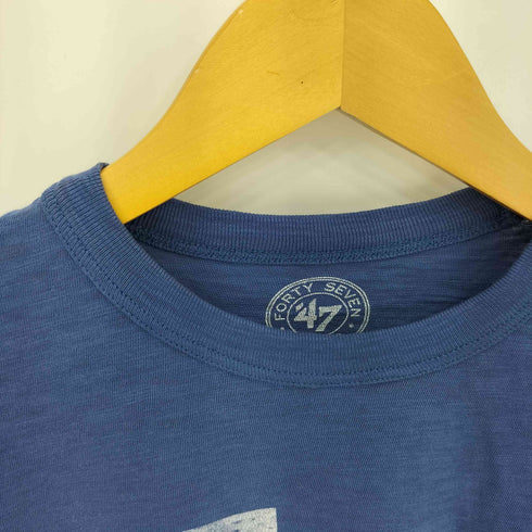 フォーティセブンブランド 47 BRAND クラックデザイン LA プリント クルーネック 半袖Tシャツ カットソー メンズ MEDIUM