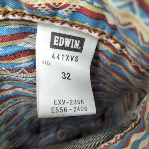 エドウィン EDWIN 441XVS セミフレア デニムパンツ Y2K ヒゲ&フェード メンズ US:32-33