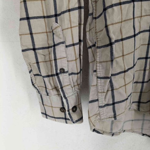 ナチュラルイシュー NATURAL ISSUE 90S チェック柄ボタンダウンシャツ メンズ L
