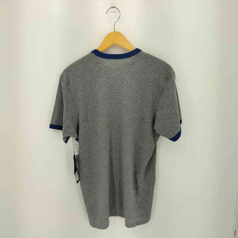 フォーティセブンブランド 47 BRAND LA ロゴプリント クルーネック リンガーTシャツ メンズ M