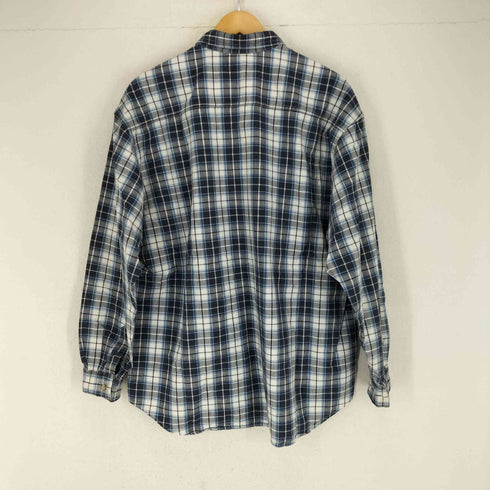 ゲスジョージズマルシアーノ GUESS BY GEORGES MARCIANO 80~90S MADE IN USA チェック柄コットンシャツ メンズ